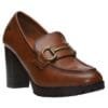 MALENA HIGH-HEEL LOAFERS 57058 CAMEL
