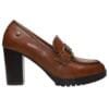 MALENA HIGH-HEEL LOAFERS 57058 CAMEL
