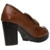 MALENA HIGH-HEEL LOAFERS 57058 CAMEL