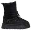 MALENA CASUAL 3/4 FUR BOOTIES 07039 BLACK