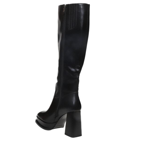 ENVIE HIGH BLOCK HEEL BOOTS E45-22432 BLACK
