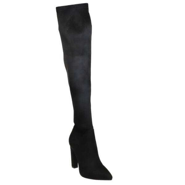 ENVIE OVER THE KNEE POINTY BOOTS E45-22413 BLACK
