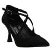MALENA POINTY MID-HEEL PUMPS 713 BLACK
