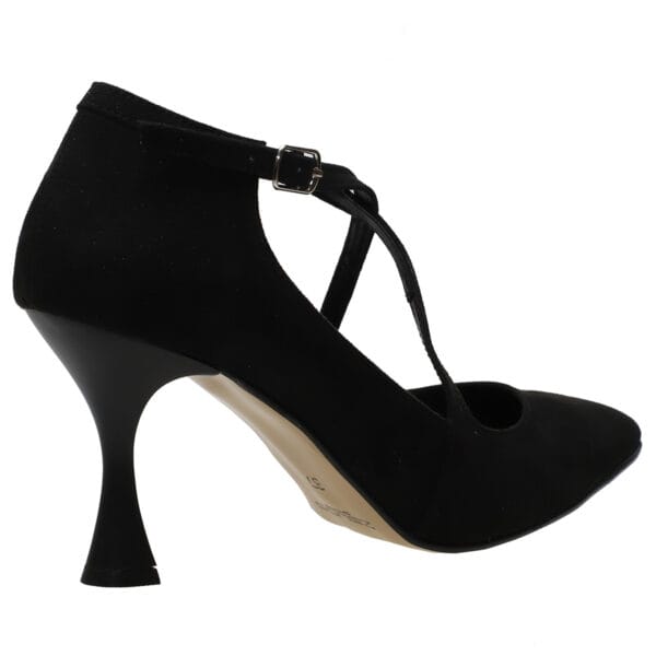 MALENA POINTY MID-HEEL PUMPS 713 BLACK