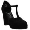 MALENA HIGH BLOCK-HEEL PUMPS 1044 BLACK