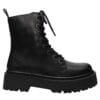 PRIMADONNA FLATFORM BIKER BOOTIES 33391 BLACK