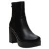MTNG BLOCK-HEEL BOOTIES 50531 BLACK