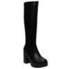 MTNG BLOCK-HEEL BOOTS 50522 BLACK
