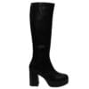 MTNG BLOCK-HEEL BOOTS 50522 BLACK