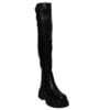 ENVIE OVER THE KNEE BIKER BOOTS E12-22165 BLACK
