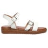 B-SOFT COMFORT FLATFORMS 5742 WHITE