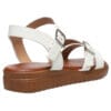 B-SOFT COMFORT FLATFORMS 5742 WHITE