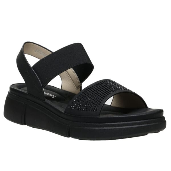 MALENA COMFORT FLATFORMS SD78044 BLACK