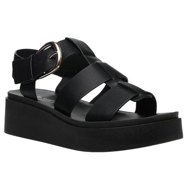 B-SOFT GLADIATOR FLATFORM 218-834 BLACK