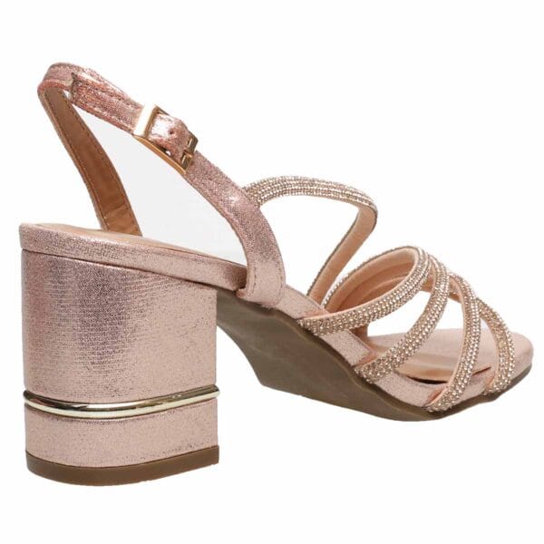 B-SOFT MID BLOCK-HEELS 2305-10 ROSE-GOLD