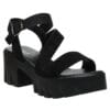 B-SOFT CASUAL HEELS 55314 BLACK