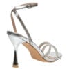 ENVIE ANKLE STRAP HEELS E37-23170 SILVER