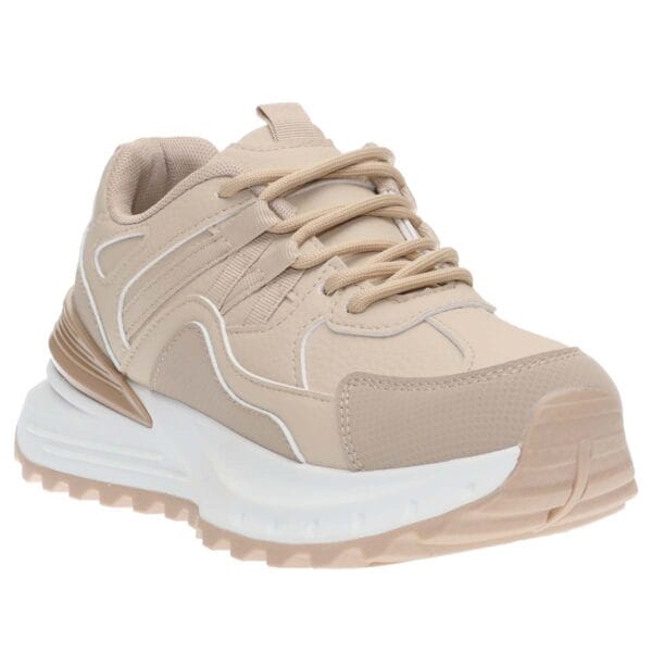 MALENA CHUNKY SNEAKERS SD26061 BEIGE