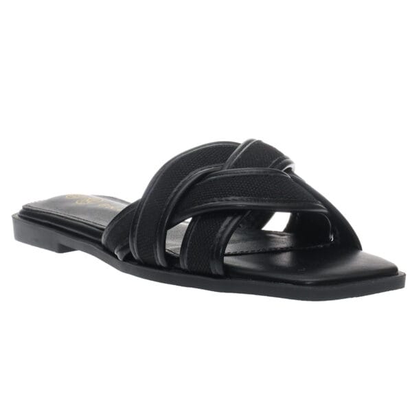 ENVIE FLAT SANDALS E32-23025 BLACK
