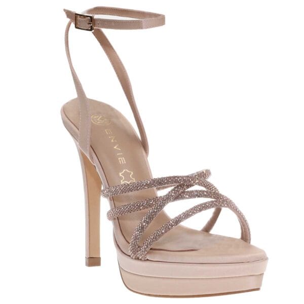 ENVIE HIGH STILETTO HEELS E02-23762  NUDE