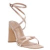 ENVIE ANKLE-STRAP HEELS E02-23722 NUDE
