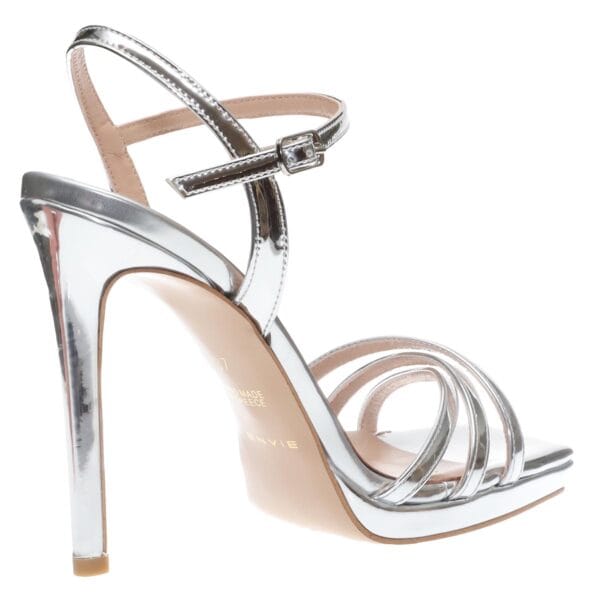ENVIE HIGH STILETTO HEELS E02-23752 SILVER