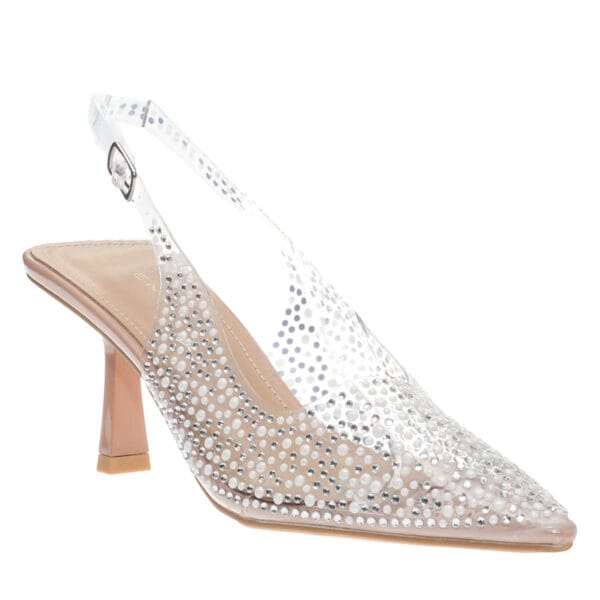 ENVIE VINIL POINTY PUMPS E31-23092 NUDE