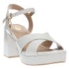 XTI BLOCK HEELS 142356 OFF-WHITE
