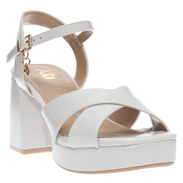 XTI BLOCK HEELS 142356 OFF-WHITE