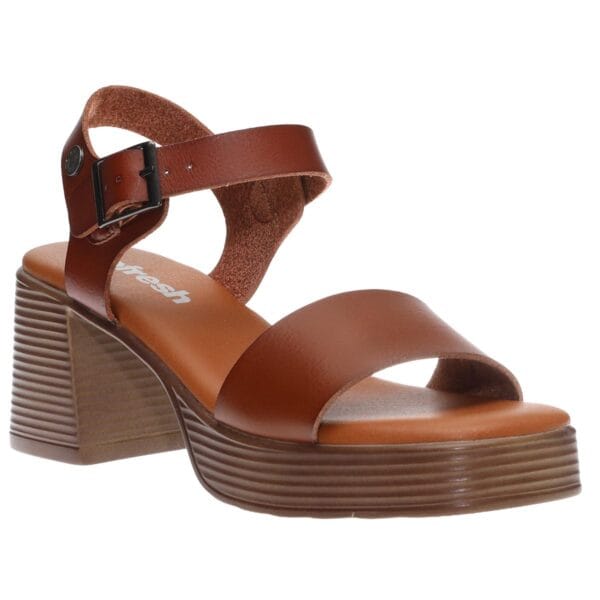 REFRESH BLOCK-HEELS 175097 CAMEL