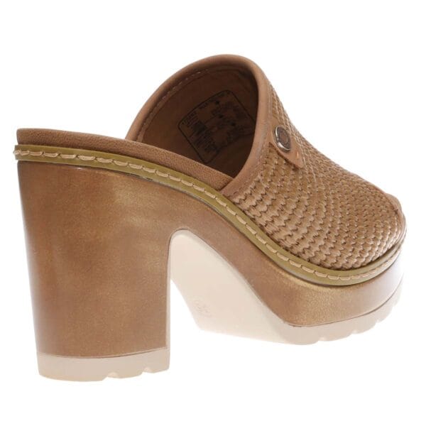 REFRESH BLOCK-HEEL MULES 175282 CAMEL