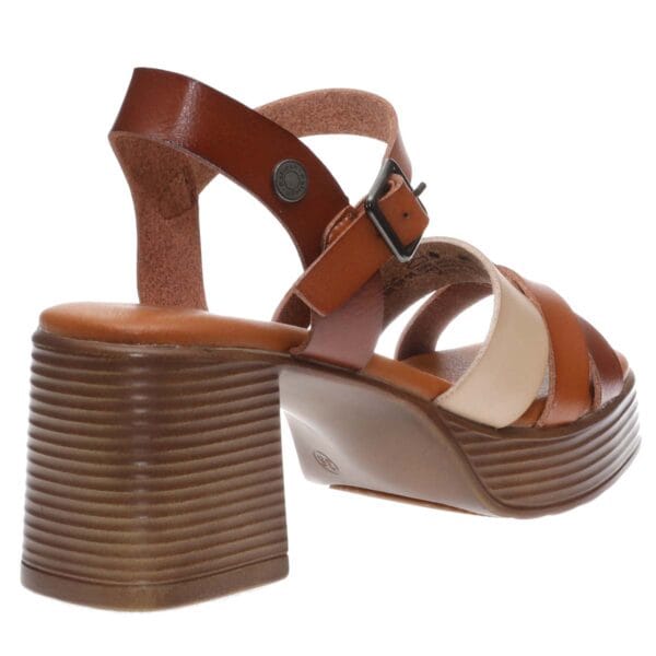 REFRESH BLOCK-HEELS 175096 CAMEL