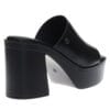 MALENA BLOCK-HEEL MULES SD94135 BLACK