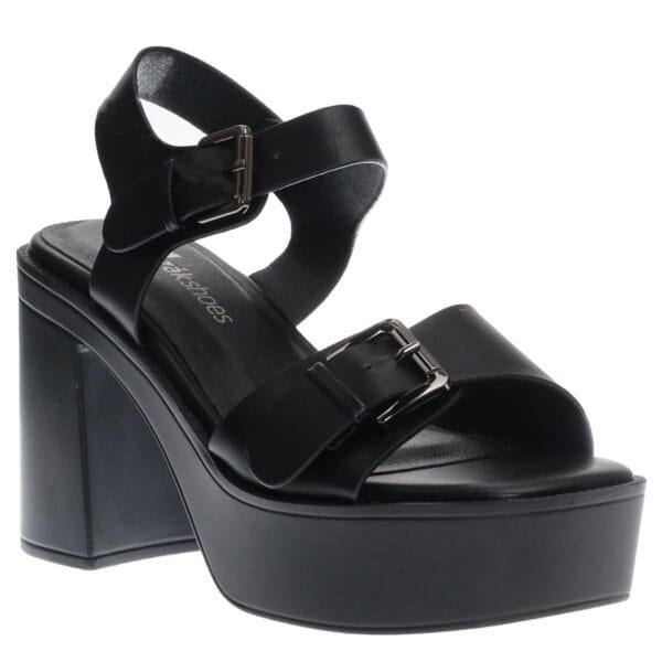 MALENA BLOCK-HEELS SD94133 BLACK