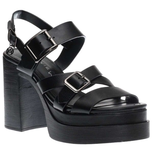 ENVIE HIGH BLOCK-HEELS E37-23178 BLACK