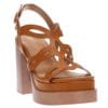 ENVIE HIGH BLOCK-HEELS E37-23187 CAMEL