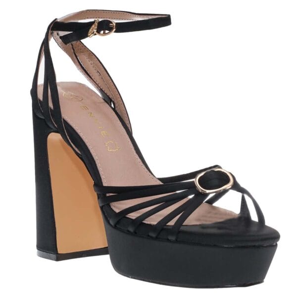 ENVIE HIGH BLOCK-HEELS E45-23161 BLACK