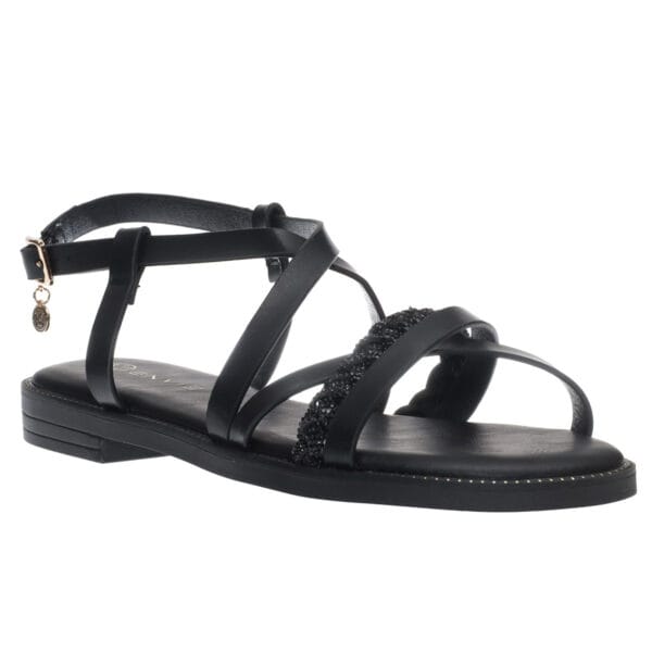 ENVIE FLAT SANDALS E96-23288 BLACK