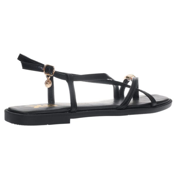 XTI FLAT SANDALS 145358 BLACK