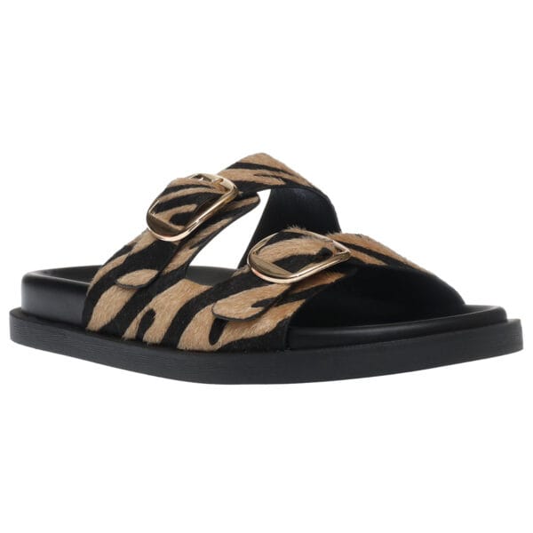 MALENA FLATFORM SANDALS SD94147 LEOPAR