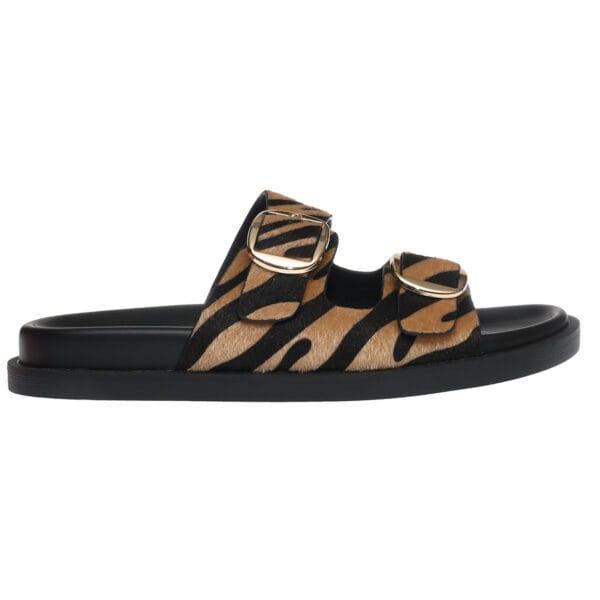 MALENA FLATFORM SANDALS SD94147 LEOPAR