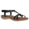 MALENA COMFORT SANDALS 95051 BLACK