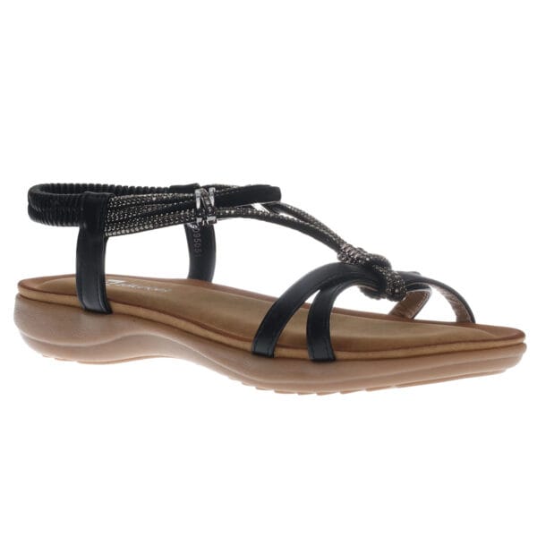 MALENA COMFORT SANDALS 95051 BLACK