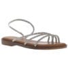 ENVIE FLAT SANDALS E96-23303 SILVER