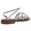 ENVIE FLAT SANDALS E96-23303 SILVER
