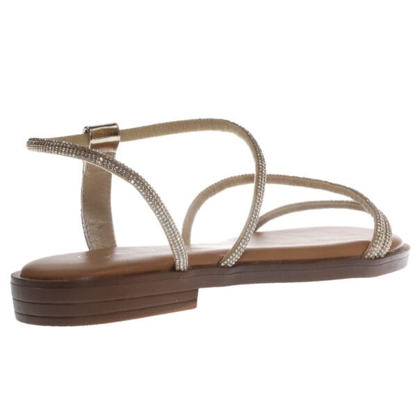 ENVIE FLAT SANDALS E96-23302 GOLD