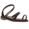 SM_R4855 ENVIE FLAT SANDALS E96-23330 BROWN