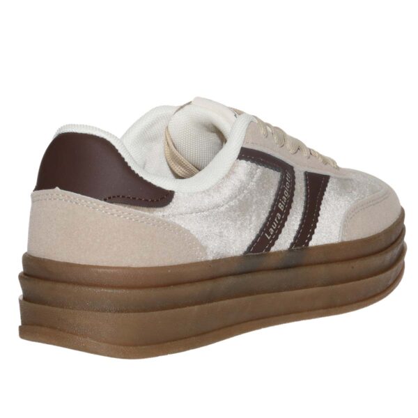 SM_R8826 LAURA BIAGIOTTI LOW-TOP SNEAKERS 9805 BEIGE