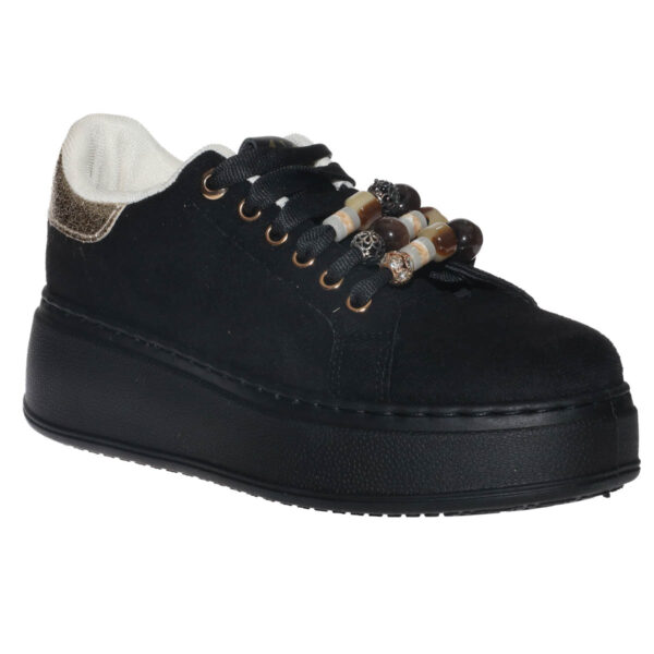 MALENA FLATFORM SNEAKERS 28012 BLACK