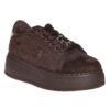 LAURA BIAGIOTTI FLATFORM SNEAKERS 9820 BROWN